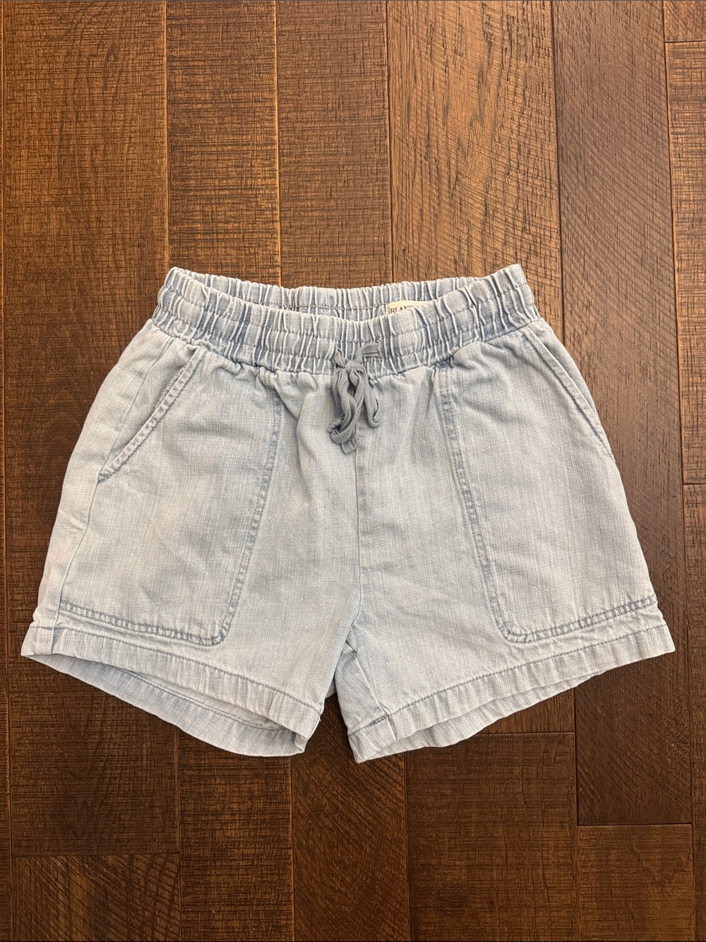 Blank NYC Light Wash Pull On Shorts